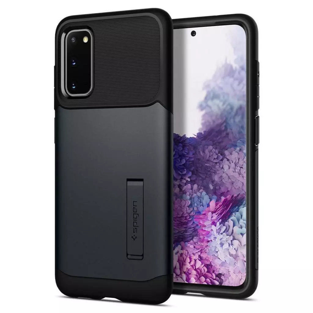 Чехол для моб. телефона Spigen Galaxy S20 Slim Armor, Metal Slate (ACS00659) - 1 Чехол для моб. телефона Spigen Galaxy S20 Slim Armor, Metal Slate (ACS00659) - 1