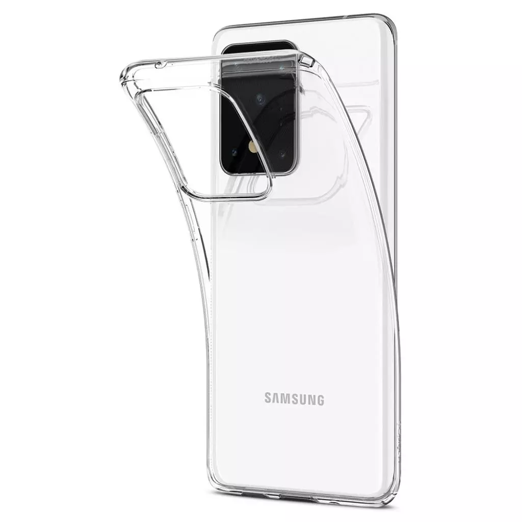 Чехол для моб. телефона Spigen Galaxy S20 Ultra Crystal Flex, Crystal Clear (ACS00745) - 3