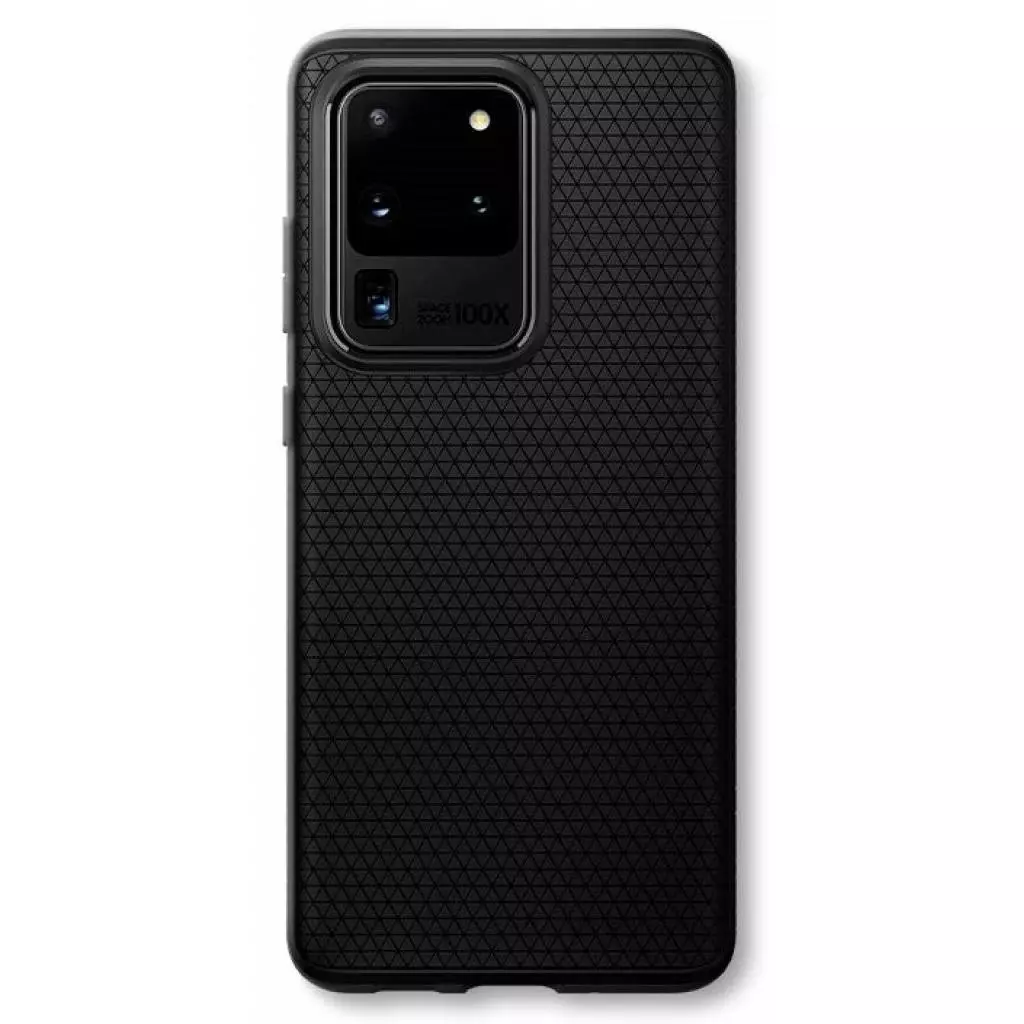 Чехол для моб. телефона Spigen Galaxy S20 Ultra Liquid Air, Matte Black (ACS00712)