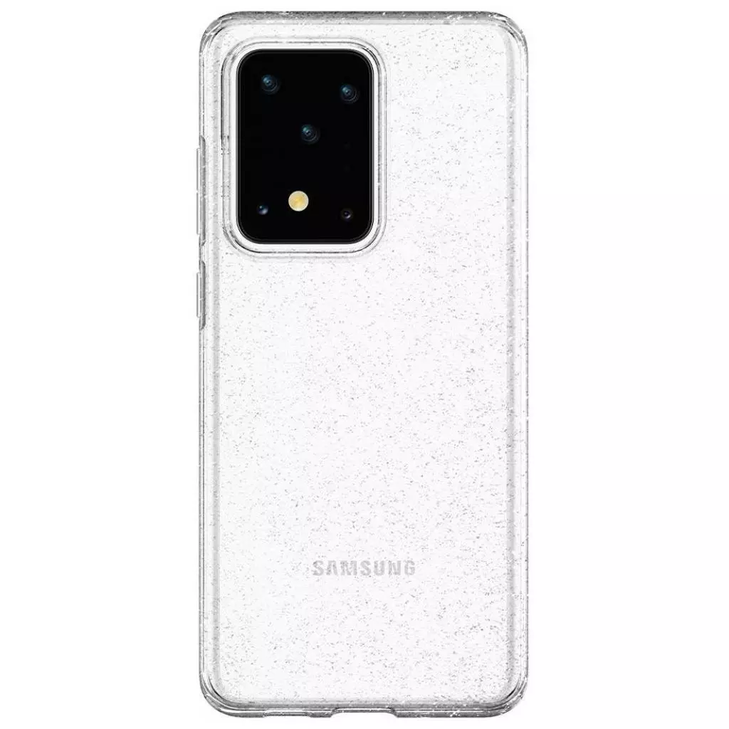 Чехол для моб. телефона Spigen Galaxy S20 Ultra Liquid Crystal Glitter, Crystal Quartz (ACS00710)