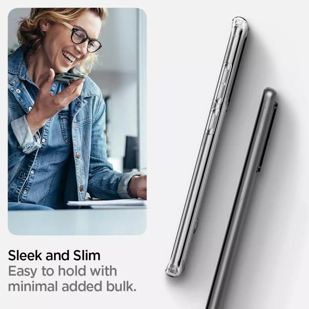 Чехол для моб. телефона Spigen Galaxy S20 Ultra Ultra Hybrid S, Crystal Clear (ACS00715) - 8