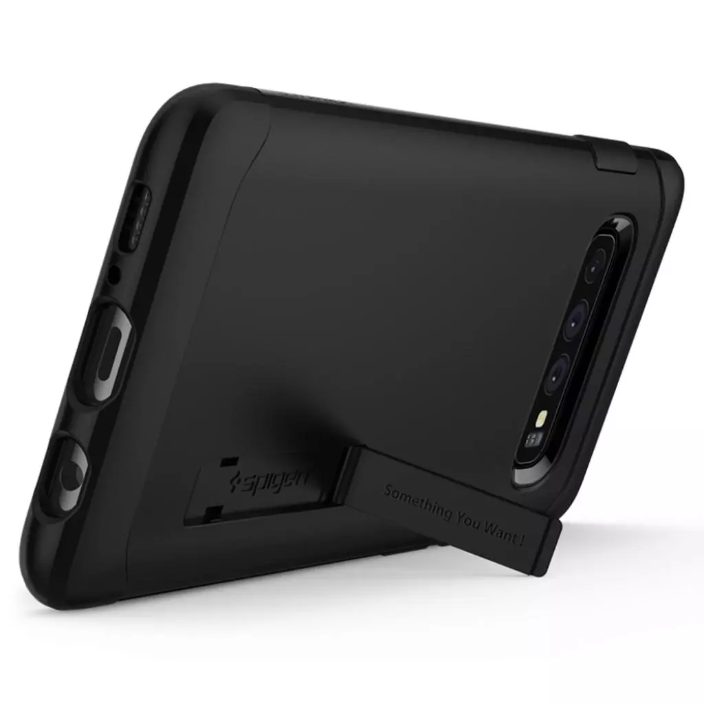 Чехол для моб. телефона Spigen Galaxy S10 Slim Armor, Black (605CS25917) - 5 Чехол для моб. телефона Spigen Galaxy S10 Slim Armor, Black (605CS25917) - 5