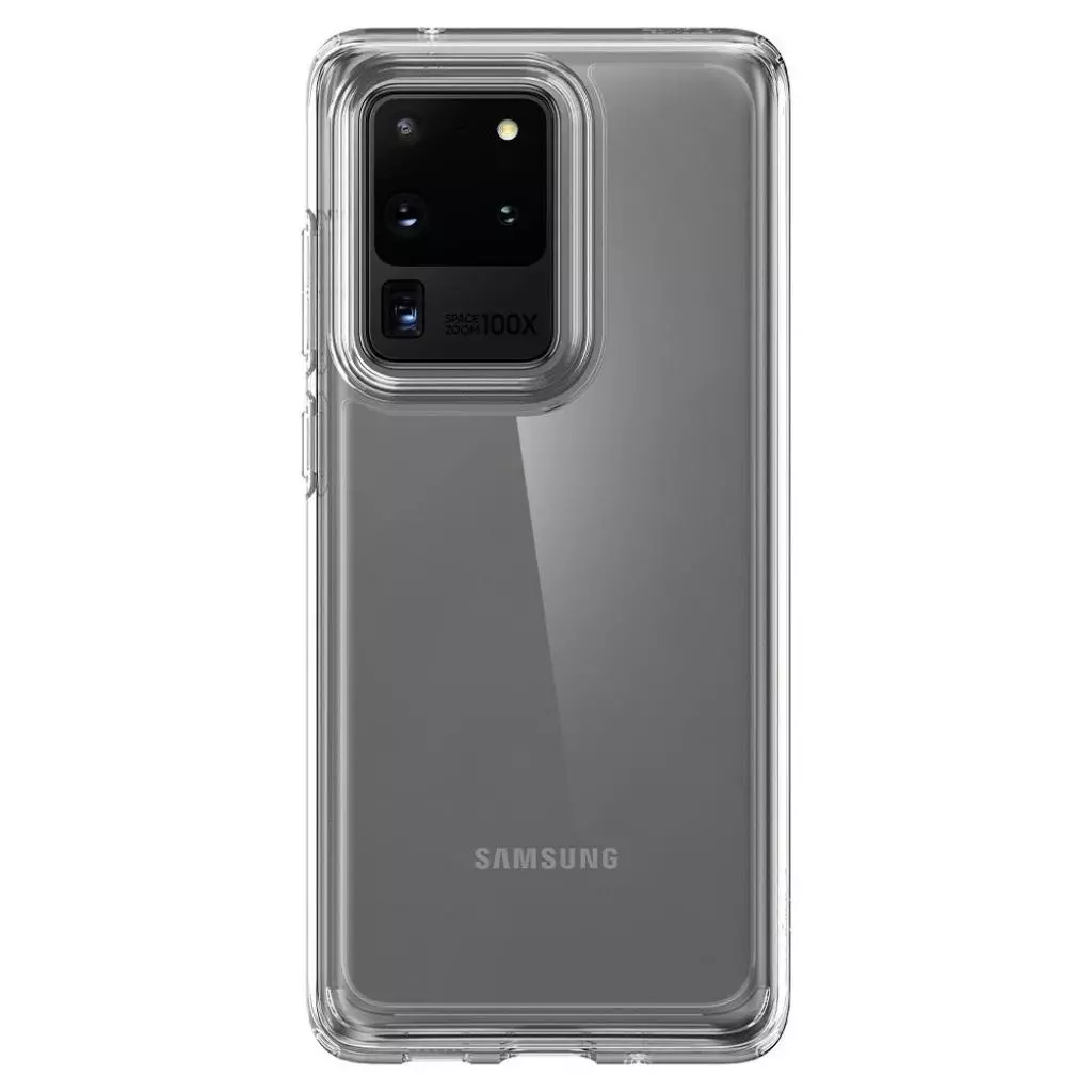 Чехол для моб. телефона Spigen Galaxy S20 Ultra Ultra Hybrid, Crystal Clear (ACS00713)