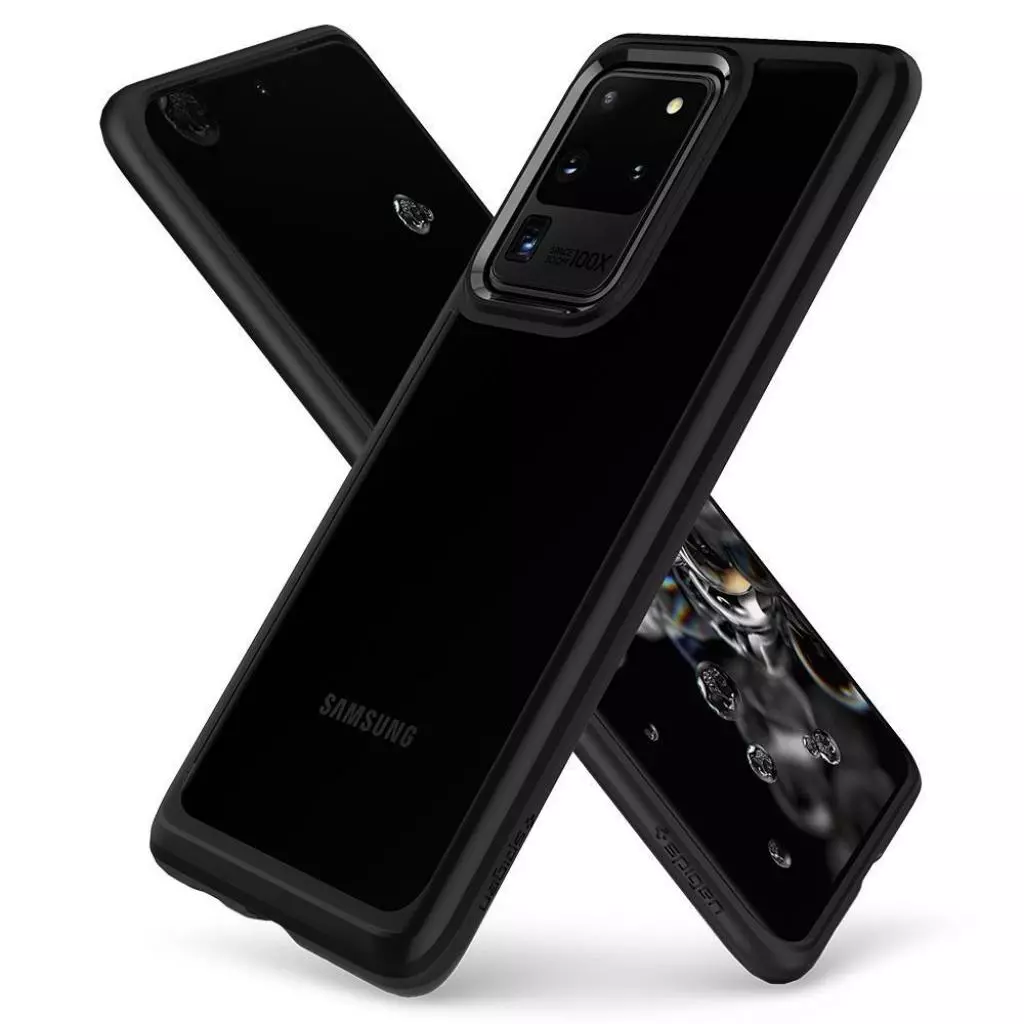 Чехол для моб. телефона Spigen Galaxy S20 Ultra Ultra Hybrid, Matte Black (ACS00714) - 3 Чехол для моб. телефона Spigen Galaxy S20 Ultra Ultra Hybrid, Matte Black (ACS00714) - 3