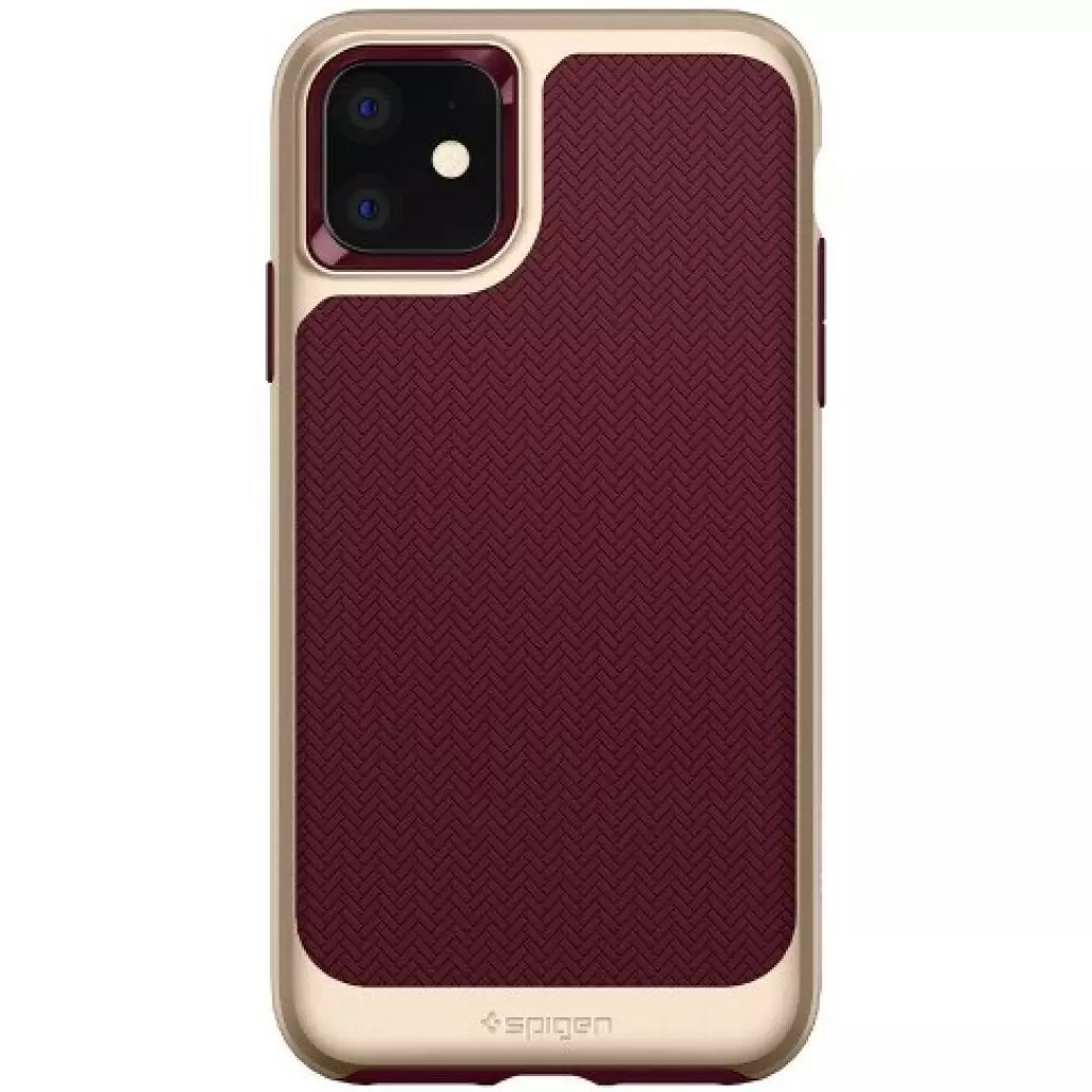 Чехол для моб. телефона Spigen iPhone 11 Neo Hybrid, Burgundy (076CS27196)