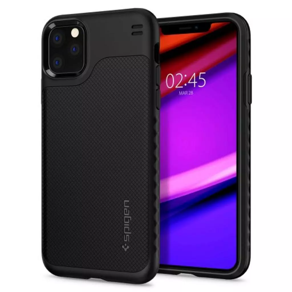 Чехол для моб. телефона Spigen iPhone 11 Pro Hybrid NX, Matte Black (ACS00286) - 1