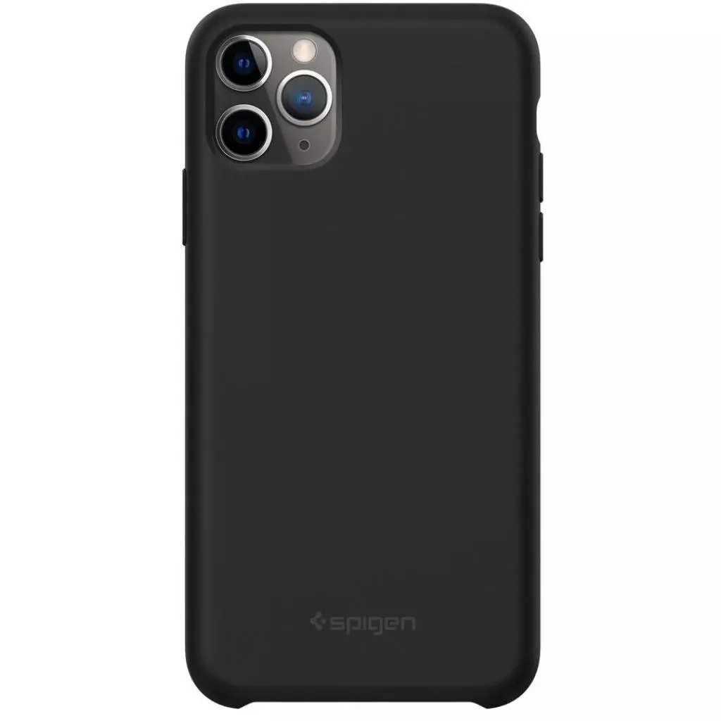 Чехол для моб. телефона Spigen iPhone 11 Pro Max Silicone Fit, Black (075CS27128)