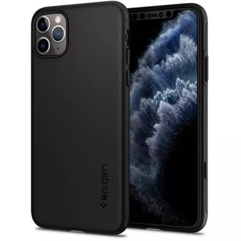 Чехол для моб. телефона Spigen iPhone 11 Pro Max Thin Fit Classic, Black (075CS27432) - 1 Чехол для моб. телефона Spigen iPhone 11 Pro Max Thin Fit Classic, Black (075CS27432) - 1