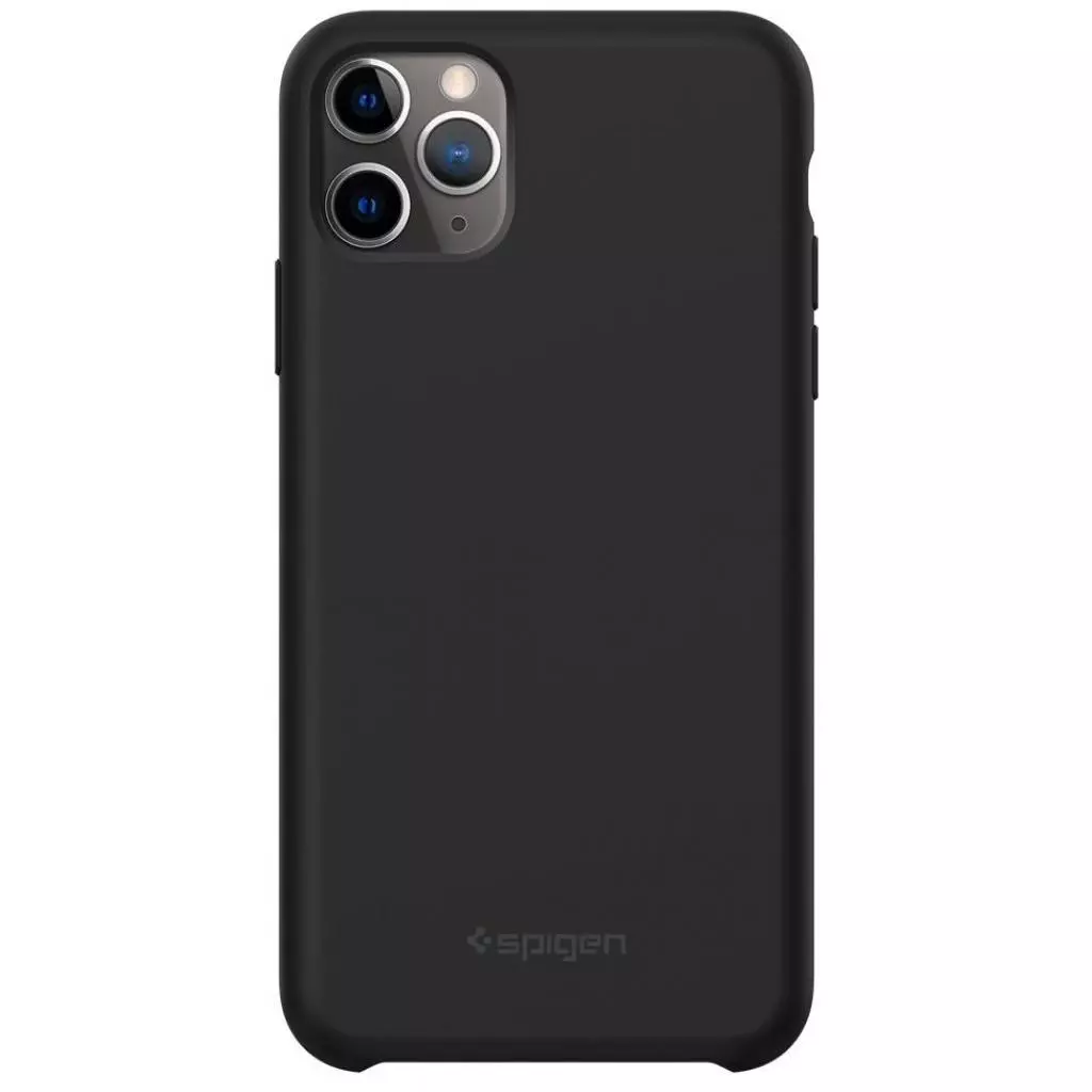 Чехол для моб. телефона Spigen iPhone 11 Pro Silicone Fit, Black (077CS27226)