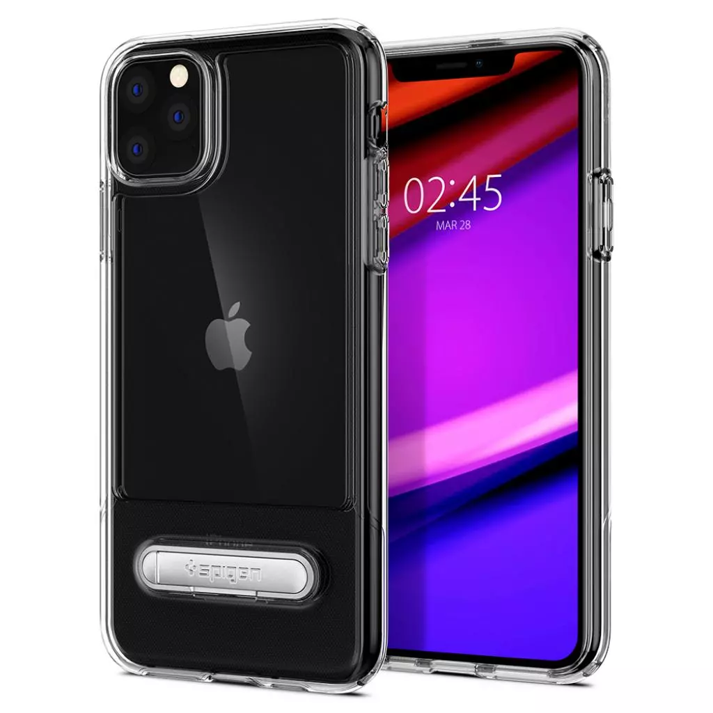 Чехол для моб. телефона Spigen iPhone 11 Pro Slim Armor Essential S, Crystal Clear (077CS27102) - 2 Чехол для моб. телефона Spigen iPhone 11 Pro Slim Armor Essential S, Crystal Clear (077CS27102) - 2