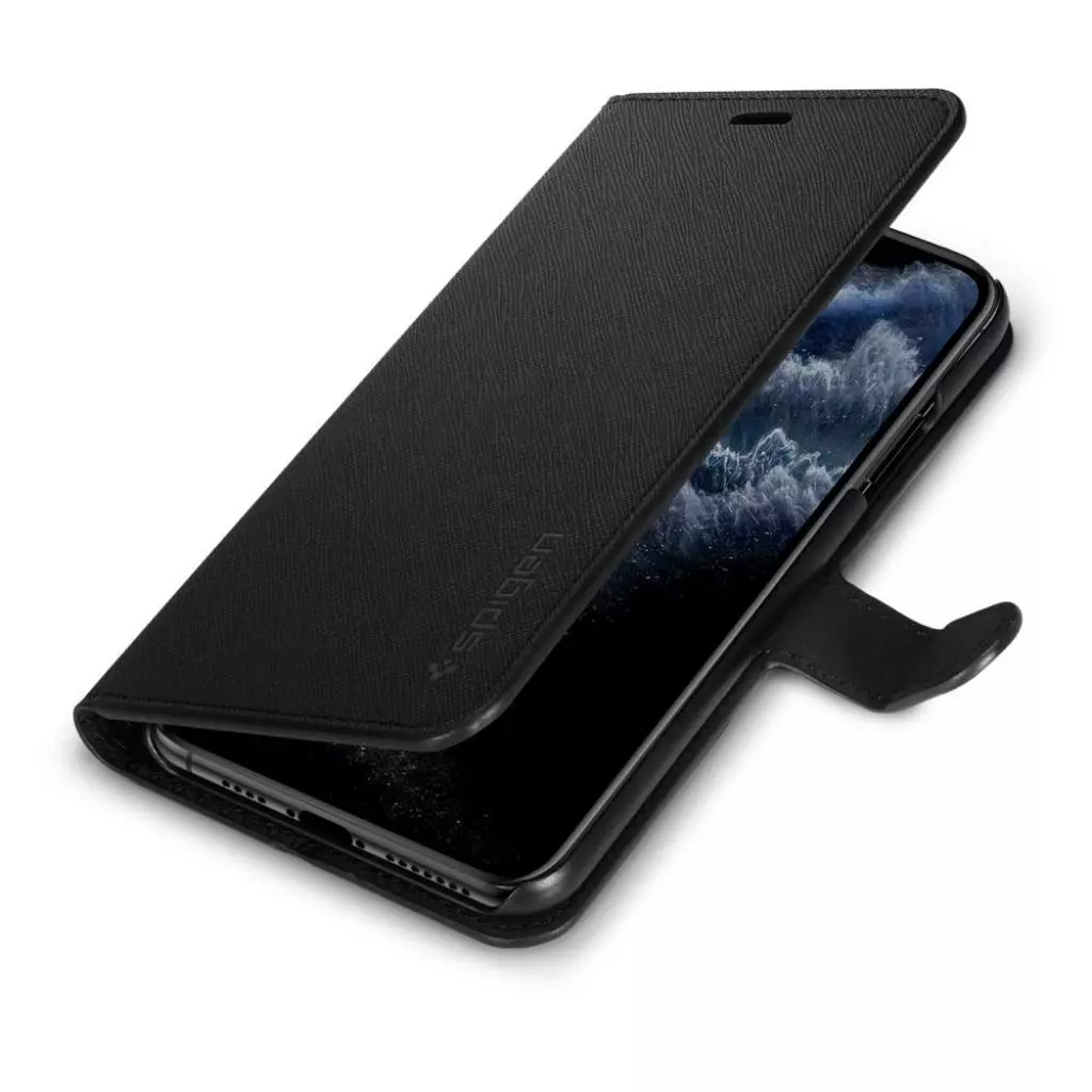 Чехол для моб. телефона Spigen iPhone 11 Pro Wallet S, Saffiano Black (077CS27247) - 3 Чехол для моб. телефона Spigen iPhone 11 Pro Wallet S, Saffiano Black (077CS27247) - 3