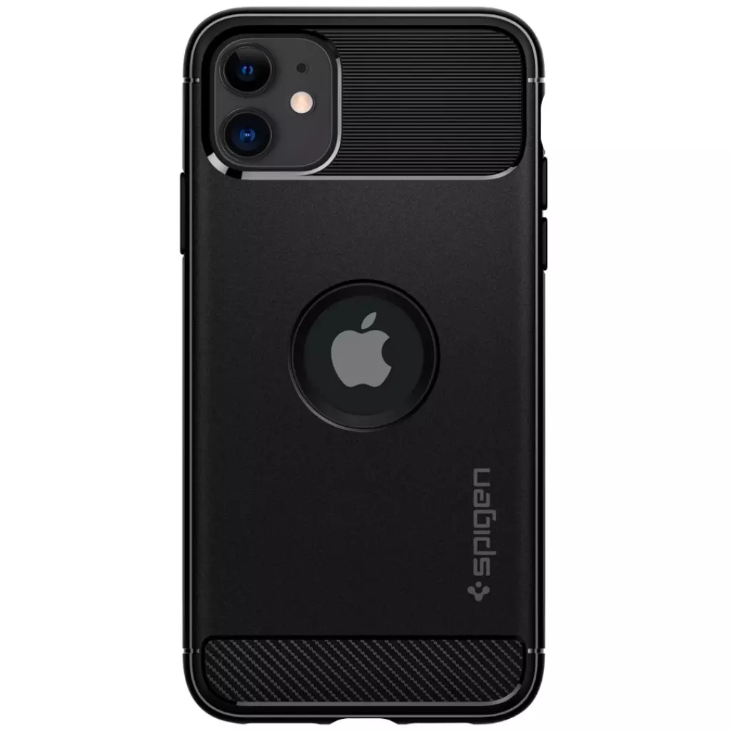 Чехол для моб. телефона Spigen iPhone 11 Rugged Armor, Matte Black (076CS27183)
