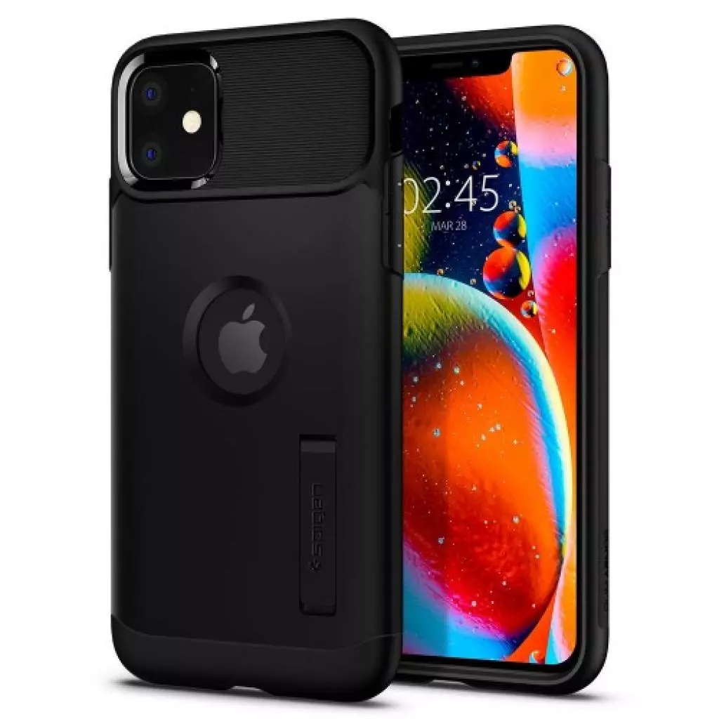 Чехол для моб. телефона Spigen iPhone 11 Slim Armor, Black (076CS27076) - 1 Чехол для моб. телефона Spigen iPhone 11 Slim Armor, Black (076CS27076) - 1