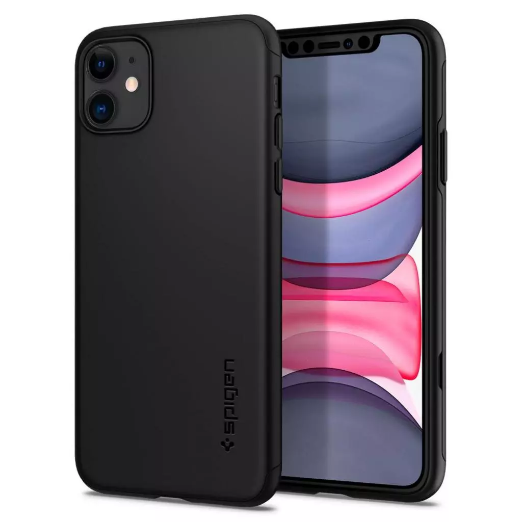Чехол для моб. телефона Spigen iPhone 11 Thin Fit Classic, Black (076CS27442) - 1 Чехол для моб. телефона Spigen iPhone 11 Thin Fit Classic, Black (076CS27442) - 1