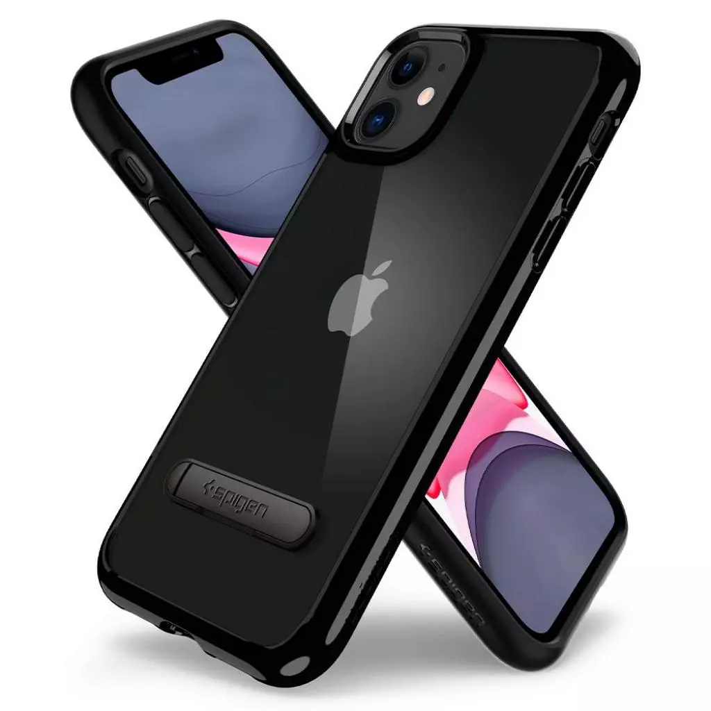 Чехол для моб. телефона Spigen iPhone 11 Ultra Hybrid S, Jet Black (076CS27434) - 4 Чехол для моб. телефона Spigen iPhone 11 Ultra Hybrid S, Jet Black (076CS27434) - 4