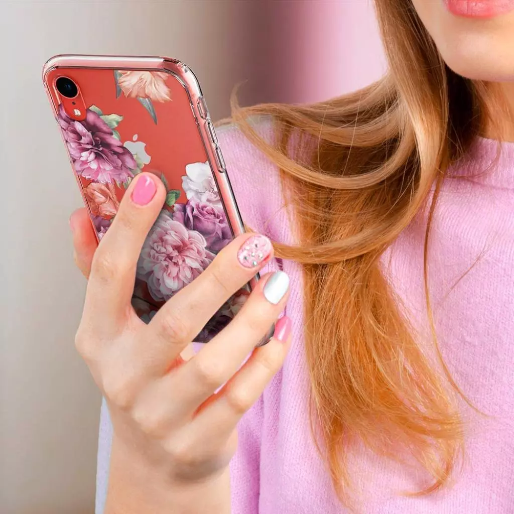 Чехол для моб. телефона Spigen iPhone XR CYRILL Cecile, Rose Floral (064CS24897) - 3