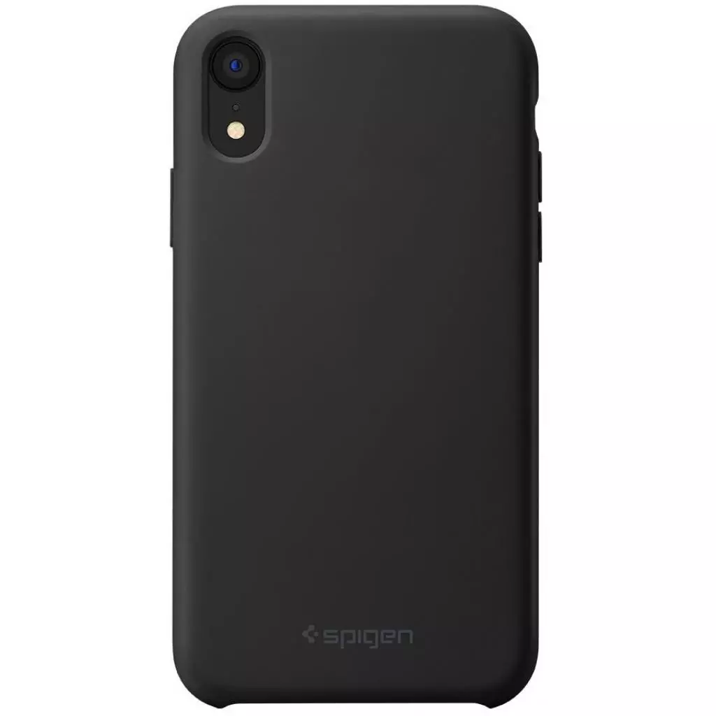 Чехол для моб. телефона Spigen iPhone XR Silicone Fit, Black (064CS25652)