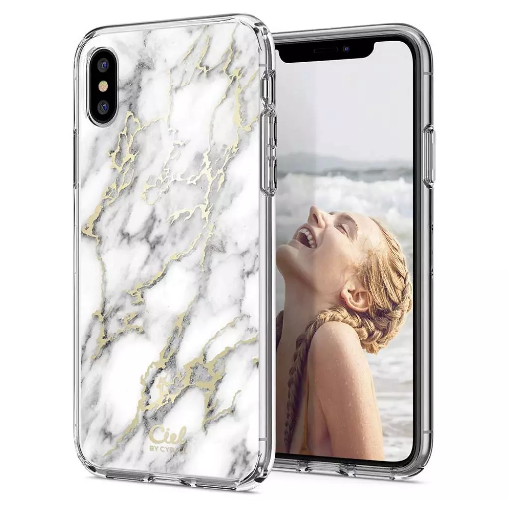 Чехол для моб. телефона Spigen iPhone XS/X CYRILL Cecile, Glossy Marble (063CS24940) - 1 Чехол для моб. телефона Spigen iPhone XS/X CYRILL Cecile, Glossy Marble (063CS24940) - 1