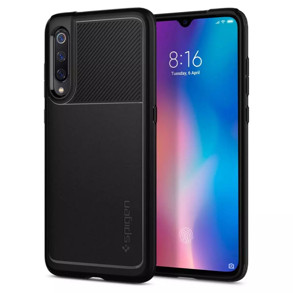 Чехол для моб. телефона Spigen Mi 9 Case Rugged Armor Matte Black (S35CS26089) - 1 Чехол для моб. телефона Spigen Mi 9 Case Rugged Armor Matte Black (S35CS26089) - 1