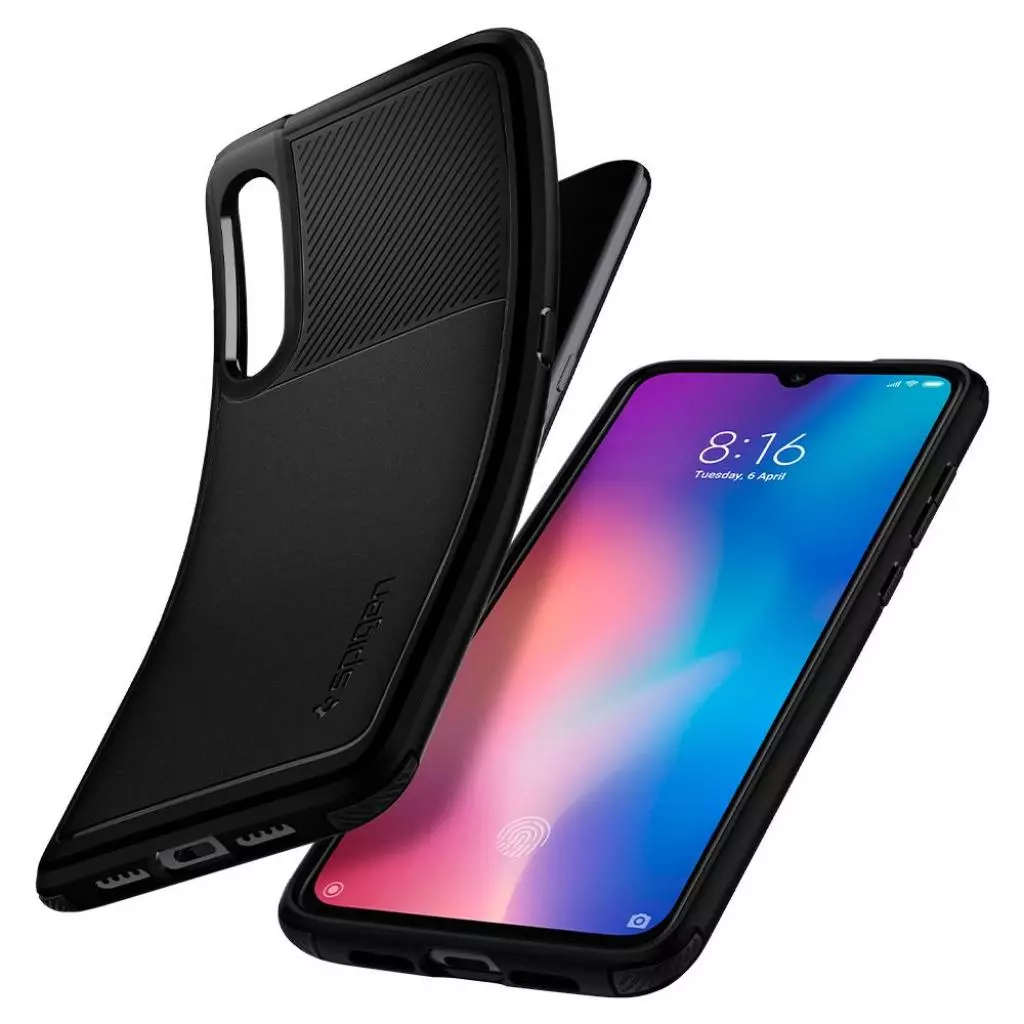 Чехол для моб. телефона Spigen Mi 9 Case Rugged Armor Matte Black (S35CS26089) - 3 Чехол для моб. телефона Spigen Mi 9 Case Rugged Armor Matte Black (S35CS26089) - 3