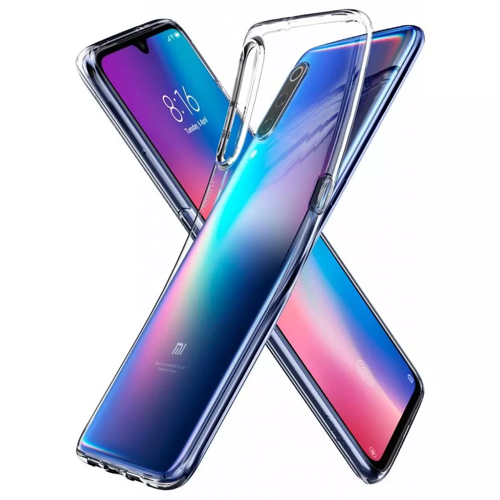 Чехол для моб. телефона Spigen Mi 9 Liquid Crystal Fit, Crystal Clear (S35CS26087) - 2 Чехол для моб. телефона Spigen Mi 9 Liquid Crystal Fit, Crystal Clear (S35CS26087) - 2