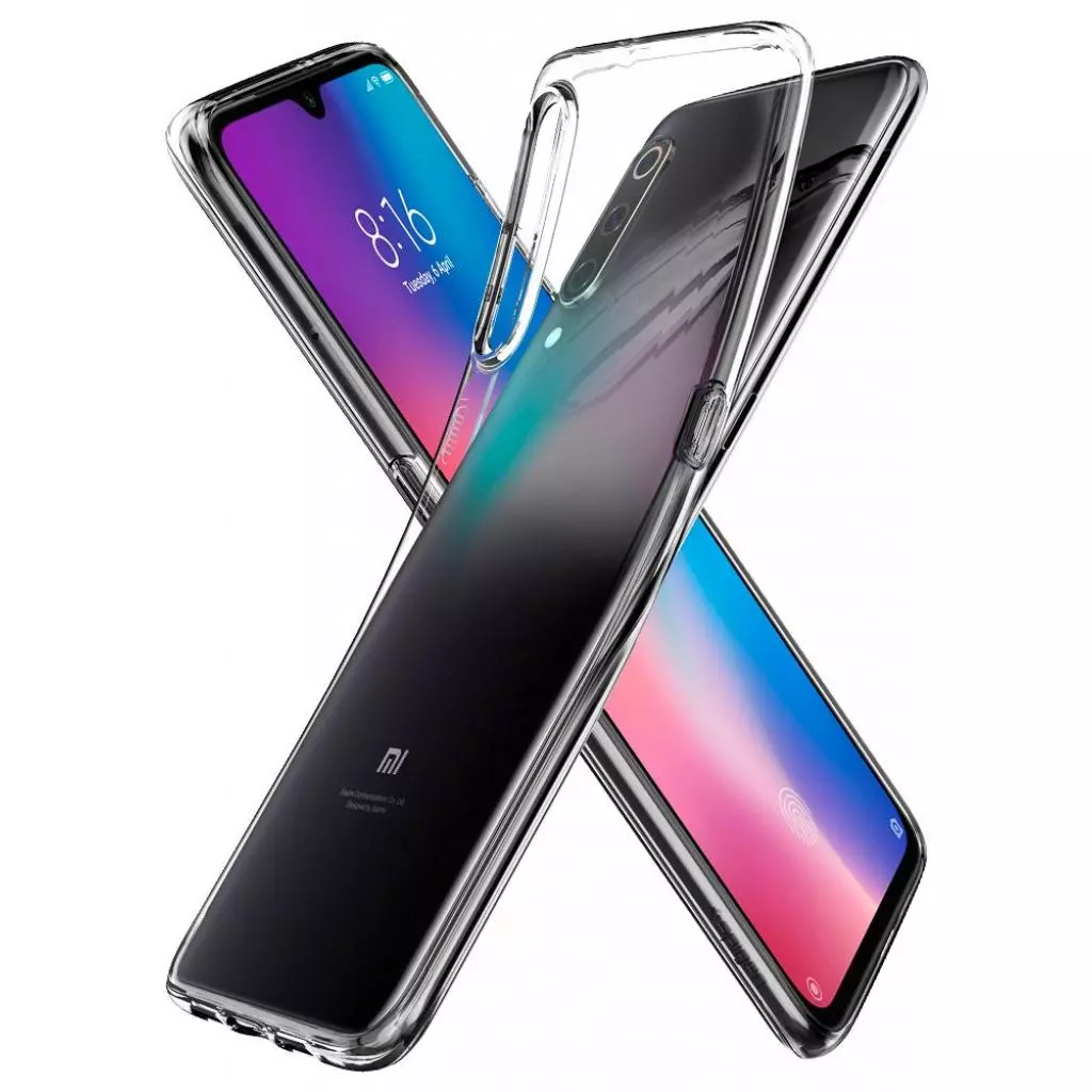 Чехол для моб. телефона Spigen Mi 9 Liquid Crystal Fit, Crystal Clear (S35CS26087) - 4 Чехол для моб. телефона Spigen Mi 9 Liquid Crystal Fit, Crystal Clear (S35CS26087) - 4