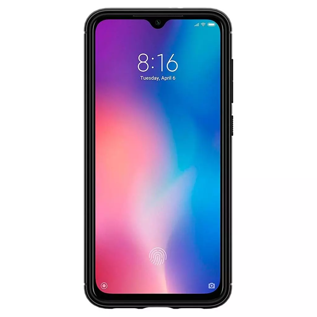 Чехол для моб. телефона Spigen Mi 9 SE Rugged Armor, Matte Black (S46CS26435) - 1