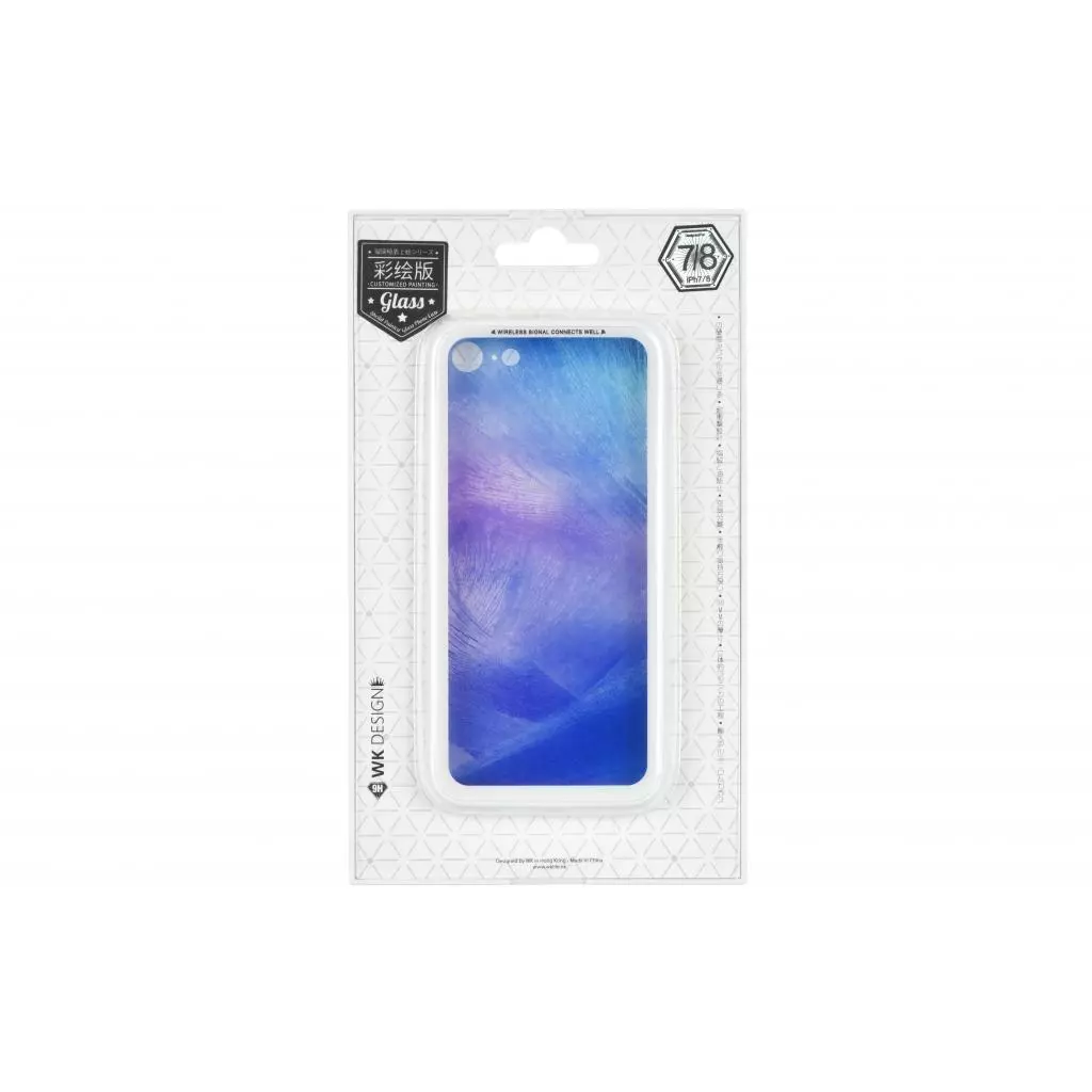 Чехол для моб. телефона WK iPhone 7/8, WPC-086, Brushed Blue (681920359708) - 1 Чехол для моб. телефона WK iPhone 7/8, WPC-086, Brushed Blue (681920359708) - 1