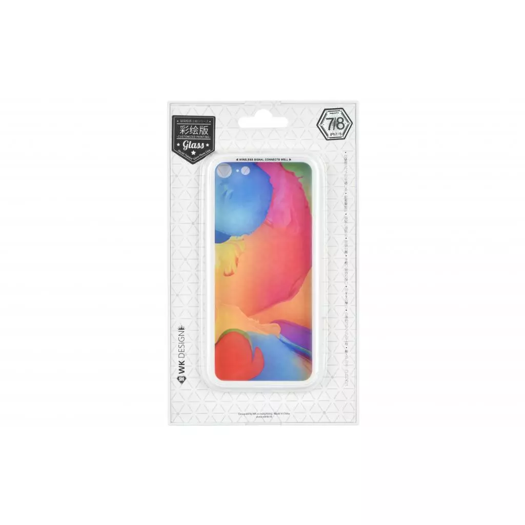 Чехол для моб. телефона WK iPhone 7/8, WPC-086, Paint Splash TR (681920359609) - 2 Чехол для моб. телефона WK iPhone 7/8, WPC-086, Paint Splash TR (681920359609) - 2