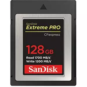 Карта памяти SanDisk 128GB Compact Flash Extreme Pro (SDCFE-128G-GN4IN)
