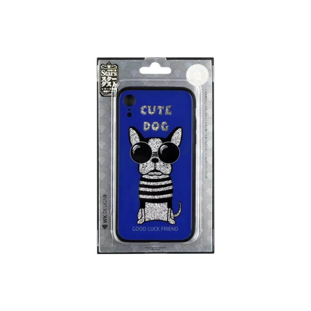 Чехол для моб. телефона WK iPhone XR, WPC-087, Cute Dog Blue (681920360858) - 2