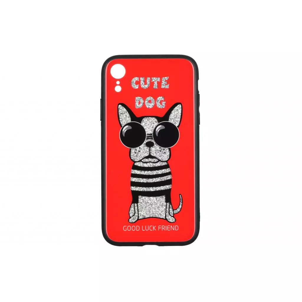 Чехол для моб. телефона WK iPhone XR, WPC-087, Cute Dog Red (681920360803)