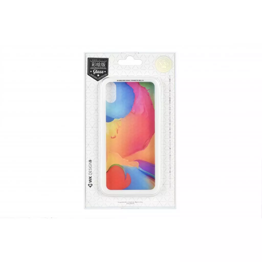 Чехол для моб. телефона WK iPhone XS Max, WPC-086, Paint Splash TR (681920359630) - 2