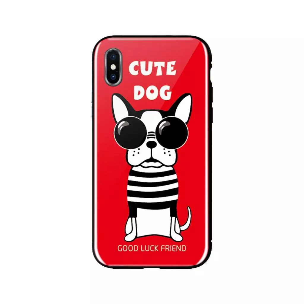Чехол для моб. телефона WK iPhone XS Max, WPC-087, Cute Dog Red (681920360810)