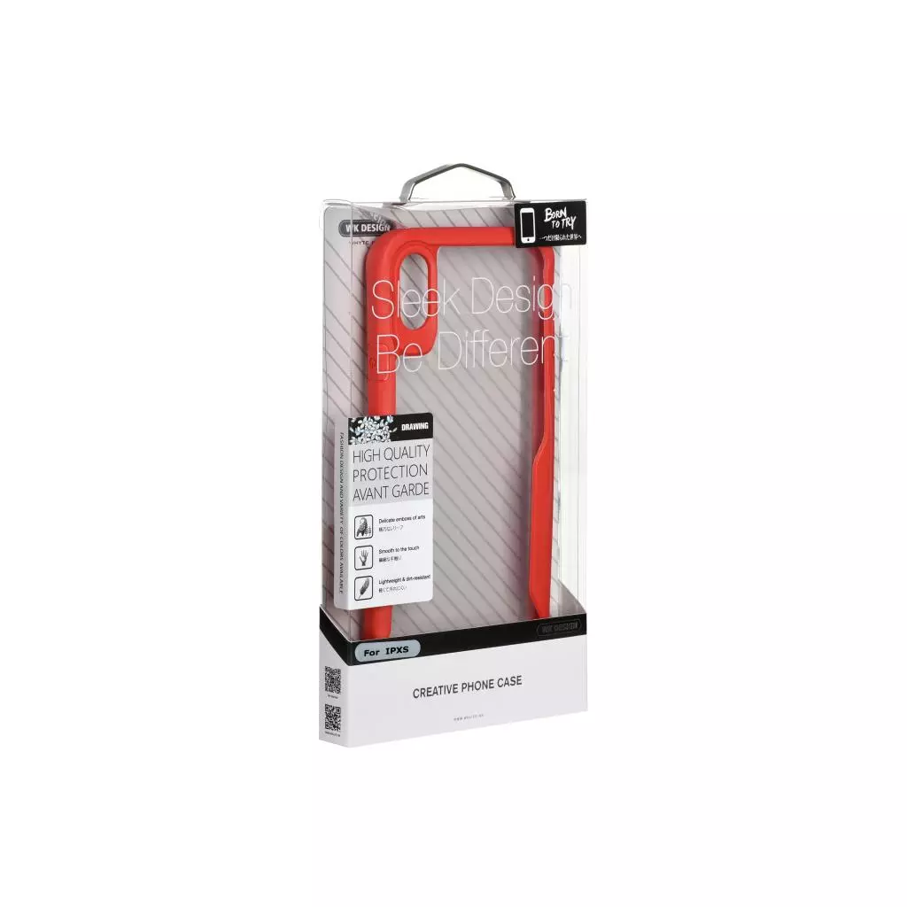 Чехол для моб. телефона WK iPhone XS, WPC-109, Red (681920360520) - 2