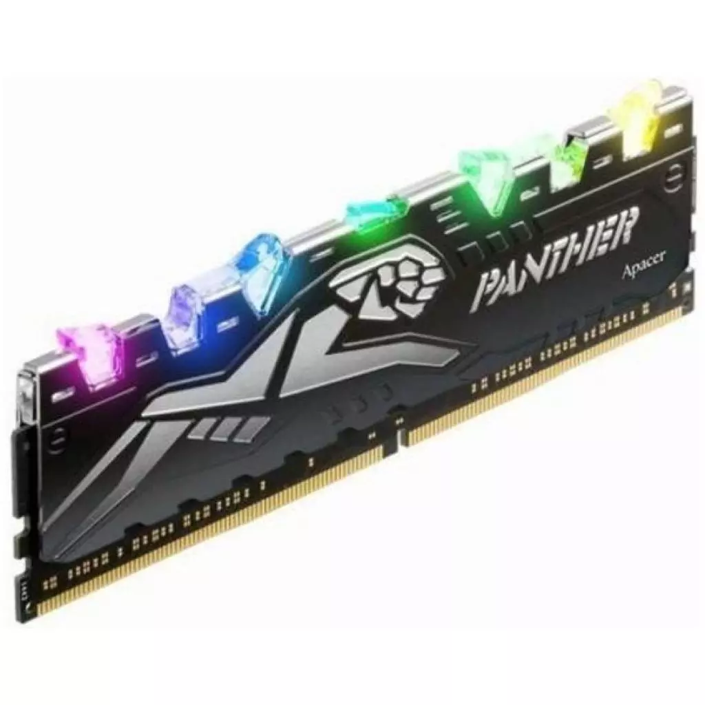 Модуль памяти для компьютера DDR4 16GB 2666 MHz Panther Rage RGB Apacer (EK.16G2V.GQN) - 1 Модуль памяти для компьютера DDR4 16GB 2666 MHz Panther Rage RGB Apacer (EK.16G2V.GQN) - 1