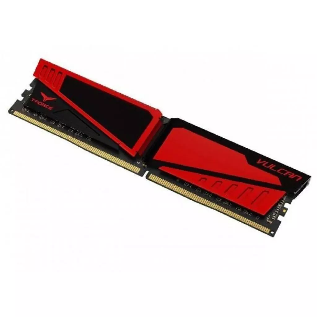 Модуль памяти для компьютера DDR4 8GB 2666 MHz T-Force Vulcan Red Team (TLRED48G2666HC15B01) - 2 Модуль памяти для компьютера DDR4 8GB 2666 MHz T-Force Vulcan Red Team (TLRED48G2666HC15B01) - 2