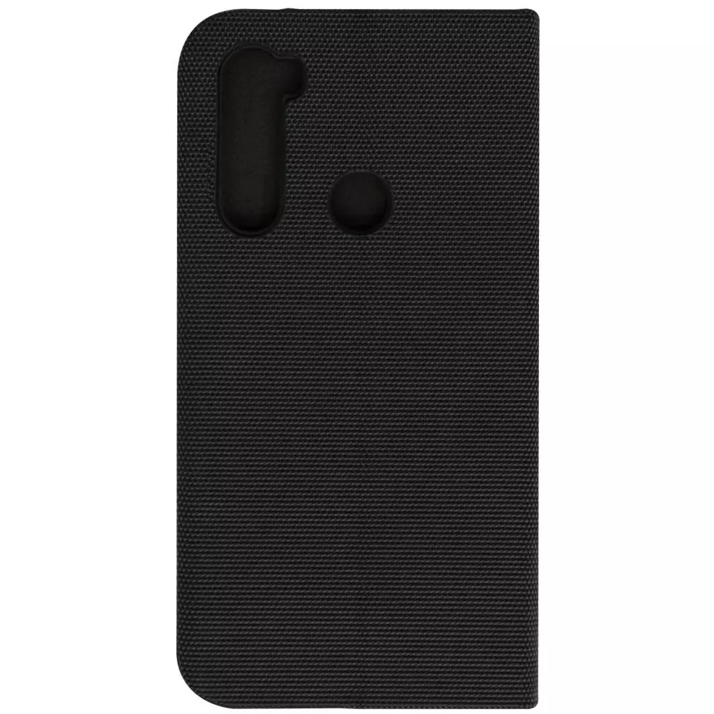 Чехол для моб. телефона DEF Book Case Fabric PU Black для Xiaomi Note 8T (561074) - 1