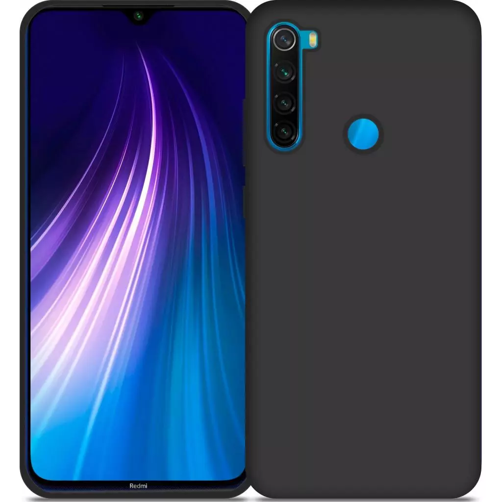Чехол для моб. телефона DEF Nano Silicone Black для Xiaomi Redmi Note 8T (560236)