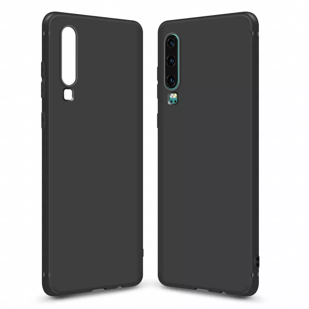 Чехол для моб. телефона MakeFuture Skin Case Huawei P30 Black (MCSK-HUP30BK) - 1 Чехол для моб. телефона MakeFuture Skin Case Huawei P30 Black (MCSK-HUP30BK) - 1