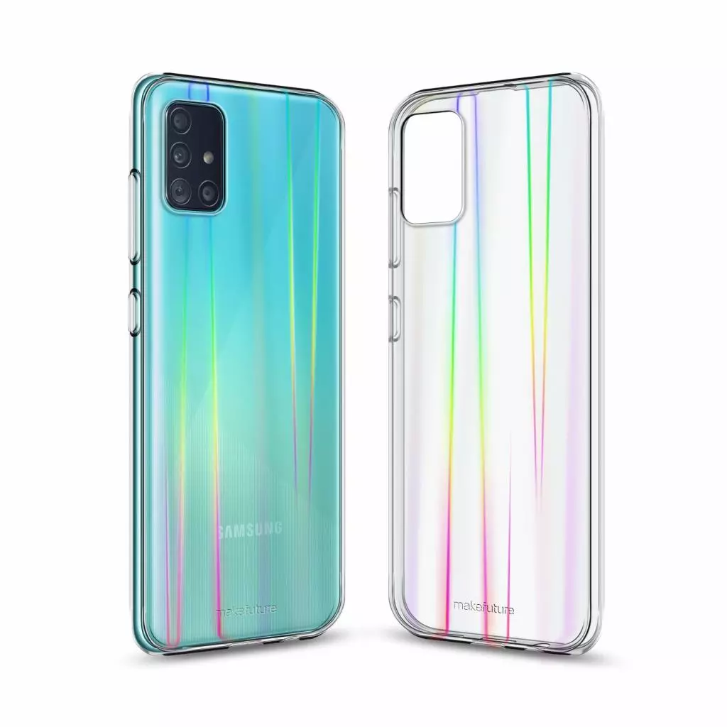 Чехол для моб. телефона MakeFuture Samsung A71 Rainbow (PC + TPU) (MCR-SA71) - 1 Чехол для моб. телефона MakeFuture Samsung A71 Rainbow (PC + TPU) (MCR-SA71) - 1