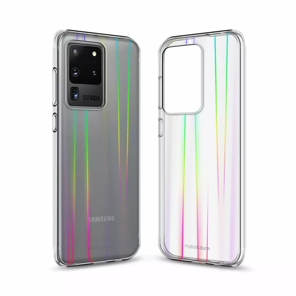 Чехол для моб. телефона MakeFuture Samsung S20 Ultra Rainbow (PC + TPU) (MCR-SS20U) - 1 Чехол для моб. телефона MakeFuture Samsung S20 Ultra Rainbow (PC + TPU) (MCR-SS20U) - 1