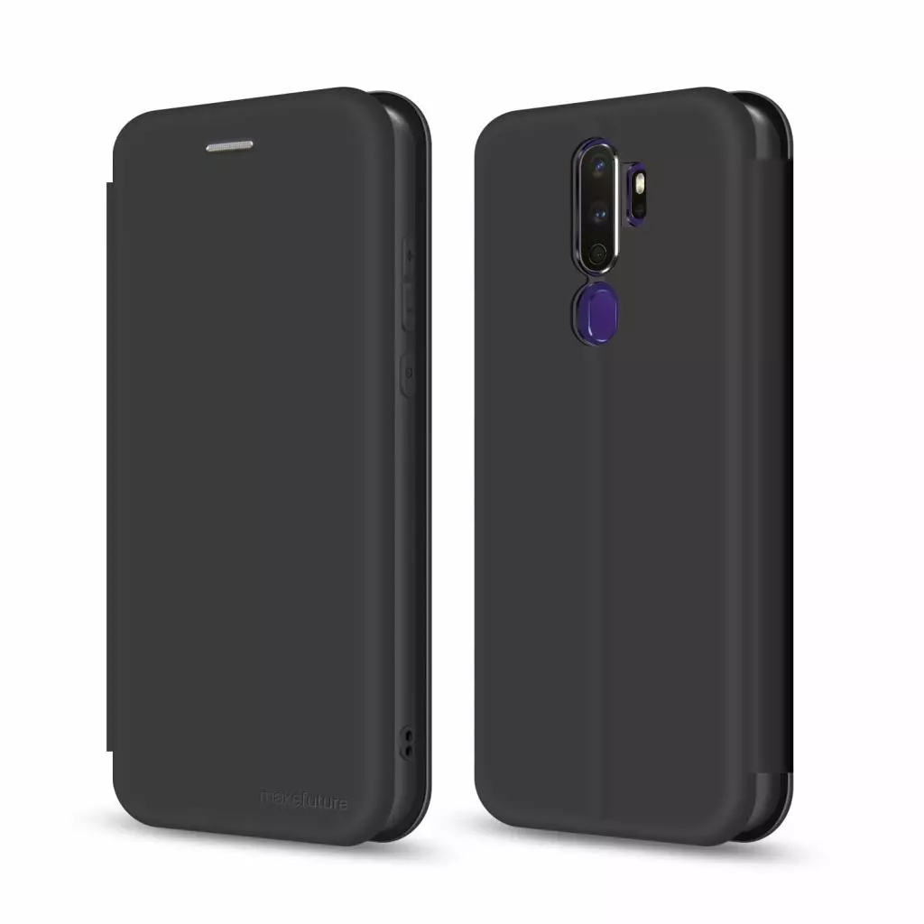 Чехол для моб. телефона MakeFuture Oppo A5 2020 Flip (Soft-Touch PU) Black (MCP-OPA520BK) - 1 Чехол для моб. телефона MakeFuture Oppo A5 2020 Flip (Soft-Touch PU) Black (MCP-OPA520BK) - 1
