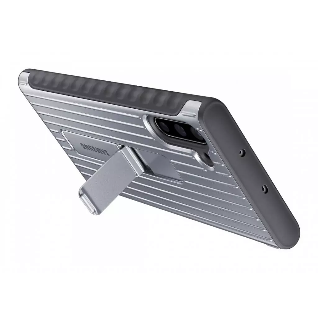 Чехол для моб. телефона Samsung Galaxy Note 10 (N970) Silver Protective Standing Cover (EF-RN970CSEGRU) - 2 Чехол для моб. телефона Samsung Galaxy Note 10 (N970) Silver Protective Standing Cover (EF-RN970CSEGRU) - 2