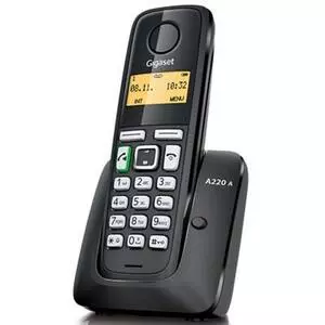 Телефон DECT Gigaset A220A Black (S30852H2431S301)