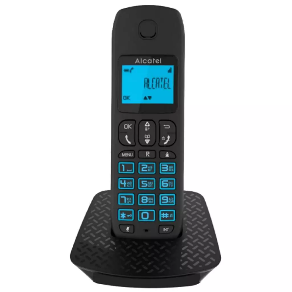 Телефон DECT Alcatel E192 Black (3700601417180) - 1 Телефон DECT Alcatel E192 Black (3700601417180) - 1