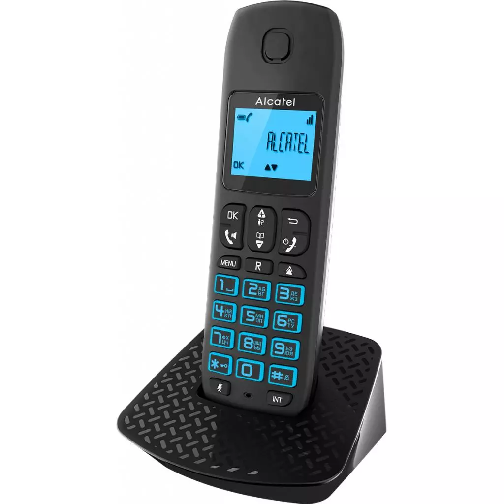 Телефон DECT Alcatel E192 Black (3700601417180)