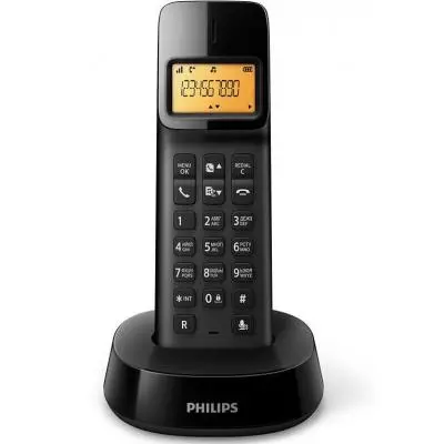 Телефон DECT Philips D1401B/51 - 1