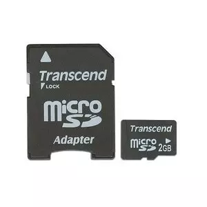Карта памяти Transcend 2Gb microSD (TS2GUSD)