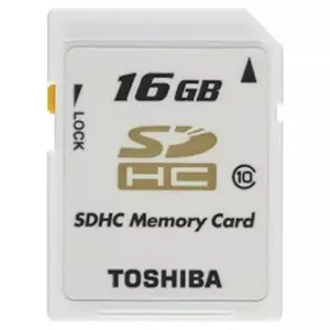 Карта памяти Toshiba 16Gb SDHC class 10 (SD-T16GJ(BL4/SD-T16GJ(BL5)